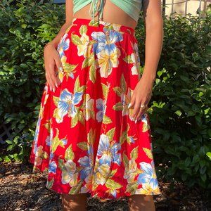 Vintage size 4-6 JNY midi skirt